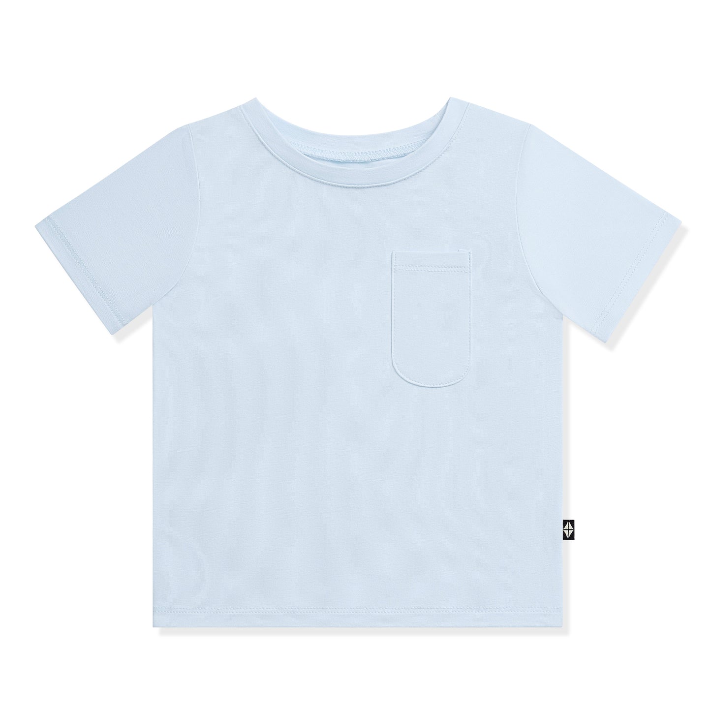 Toddler Crew Neck Tee in Breeze