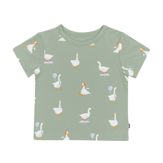 Toddler Basic Tee in Silly Goose