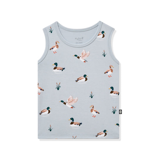 Toddler Tank Top in Mallard Duck