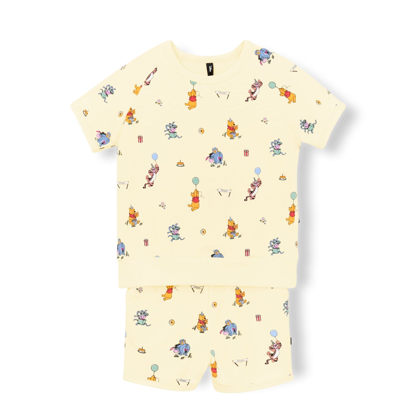 Short Sleeve Jogger Set in Winnie the Pooh Celebration
