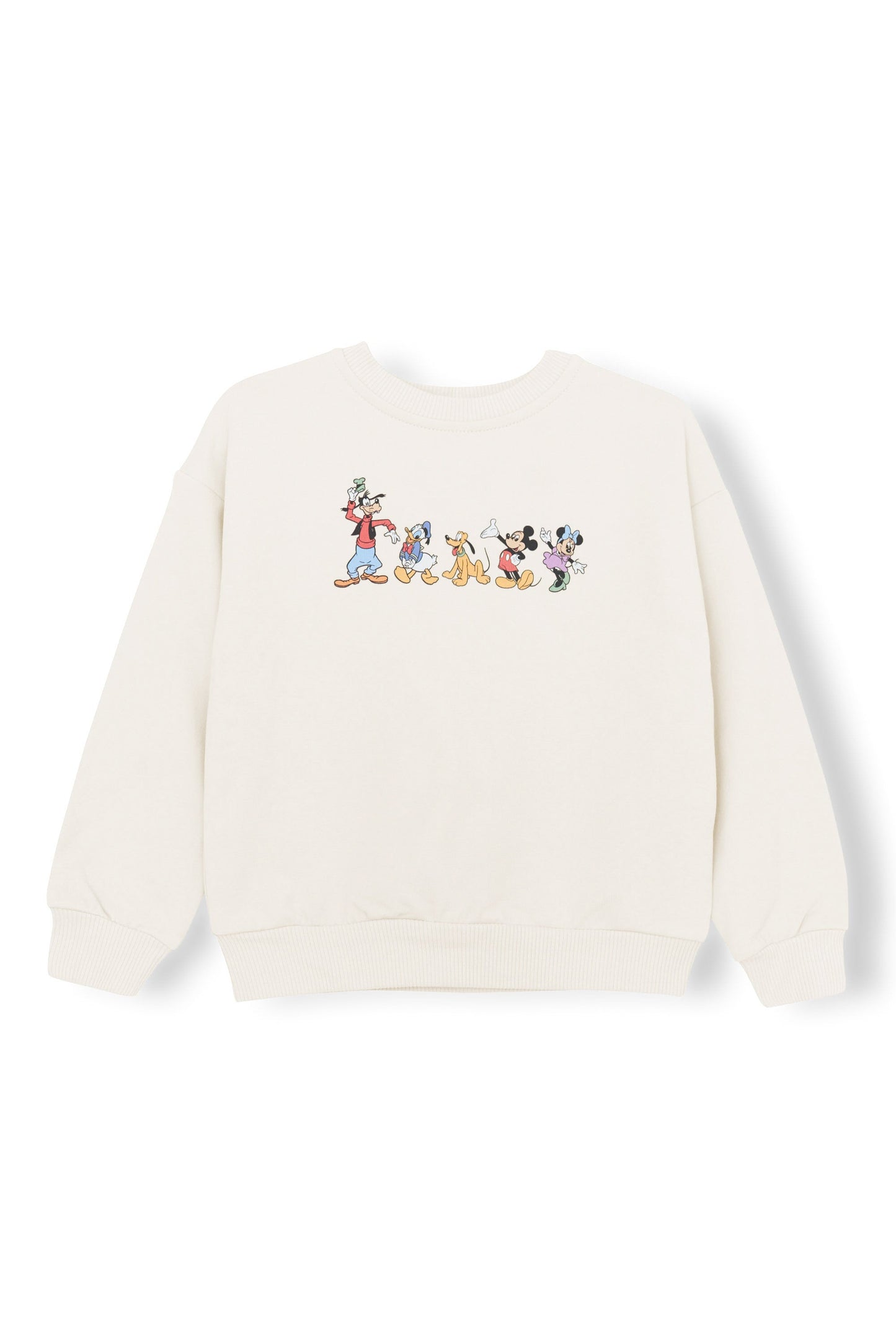 Sweatshirt in Mickey and Friends on Ecru
