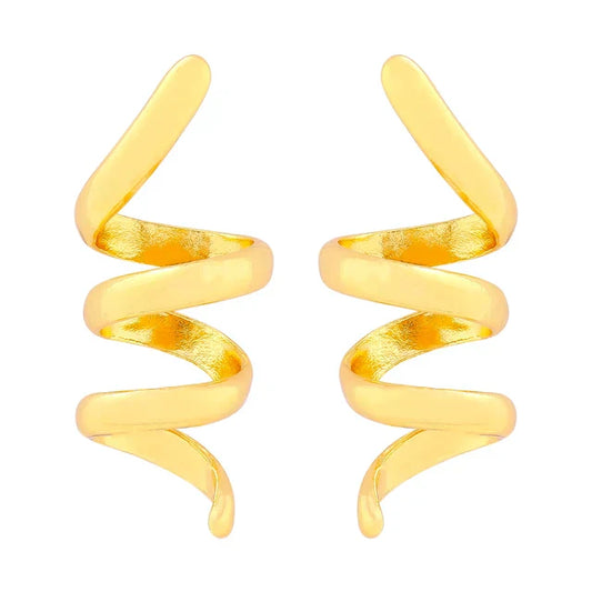 Assorted Design Gold Plated Earrings