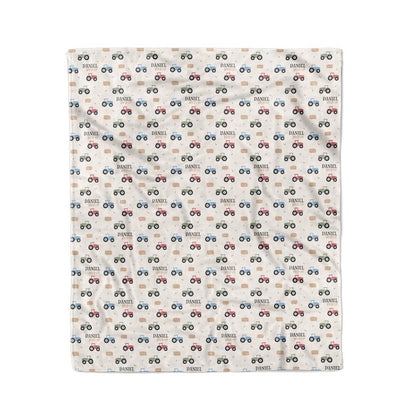 Little Farmer Personalized Kids Blanket