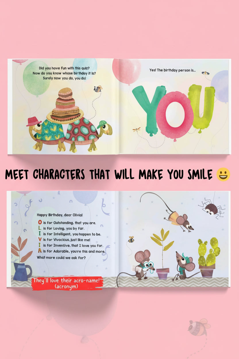 Personalized Book | My Happy Birthday Book