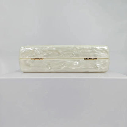 Glitter Acrylic Box Purse Shoulder Bag