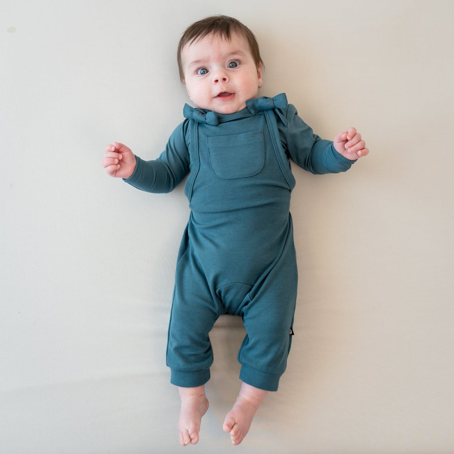 Bamboo Jersey Overall in Atlantic