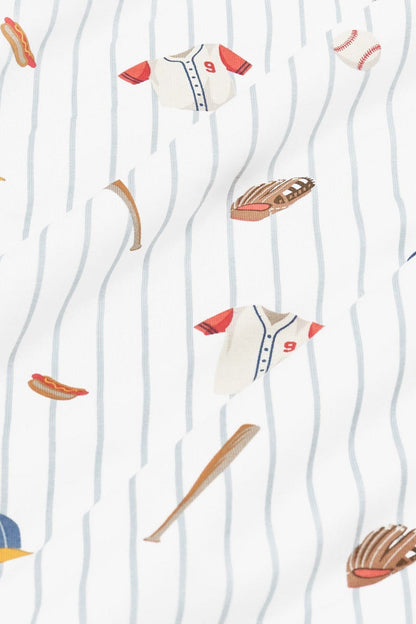 Women's Short Sleeve Pajama Set in Home Run