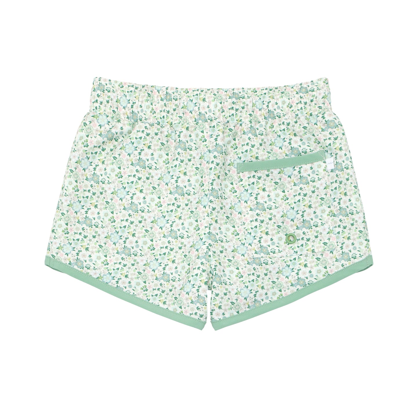 boys sea marsh floral boardie