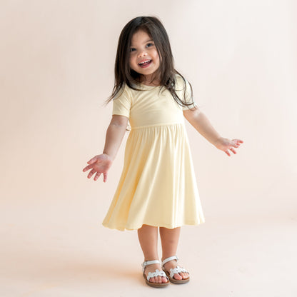 Twirl Dress in Chamomile