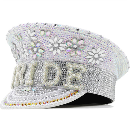 Diamond Studded Party Performance Hat