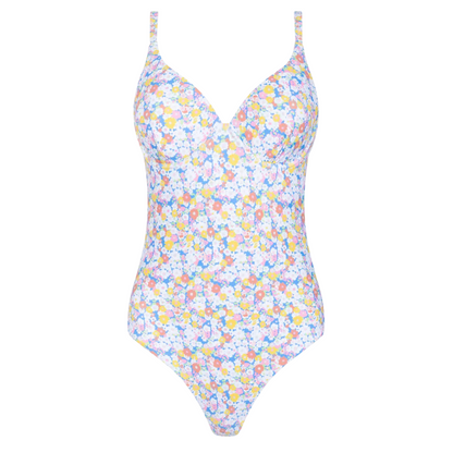 women's jasmine blossom v-neck one piece