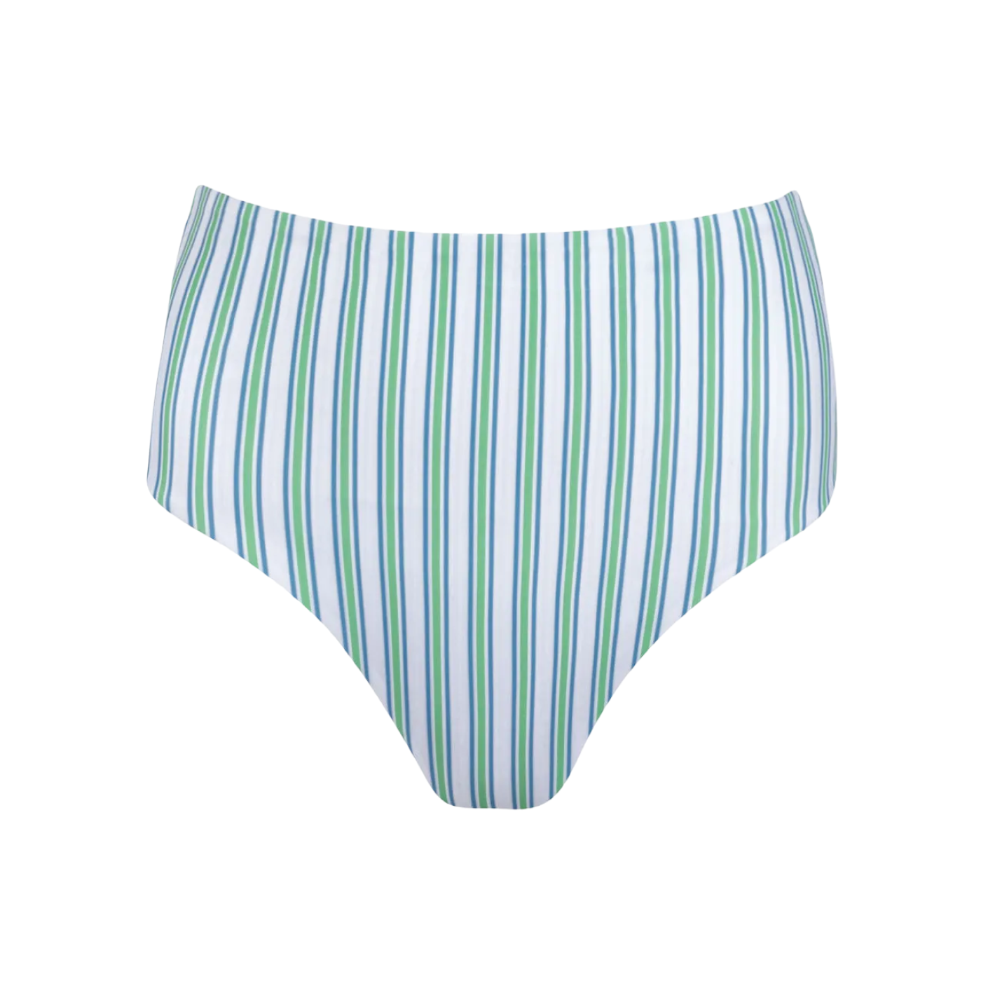women's tamarin stripe high waist bikini bottom