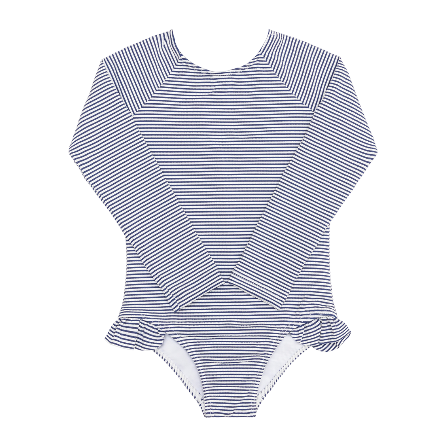 girls harbor stripe rashguard one piece