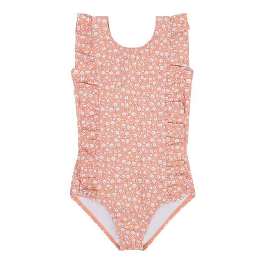 girls melone floral ruffle one piece