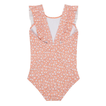 girls melone floral ruffle one piece