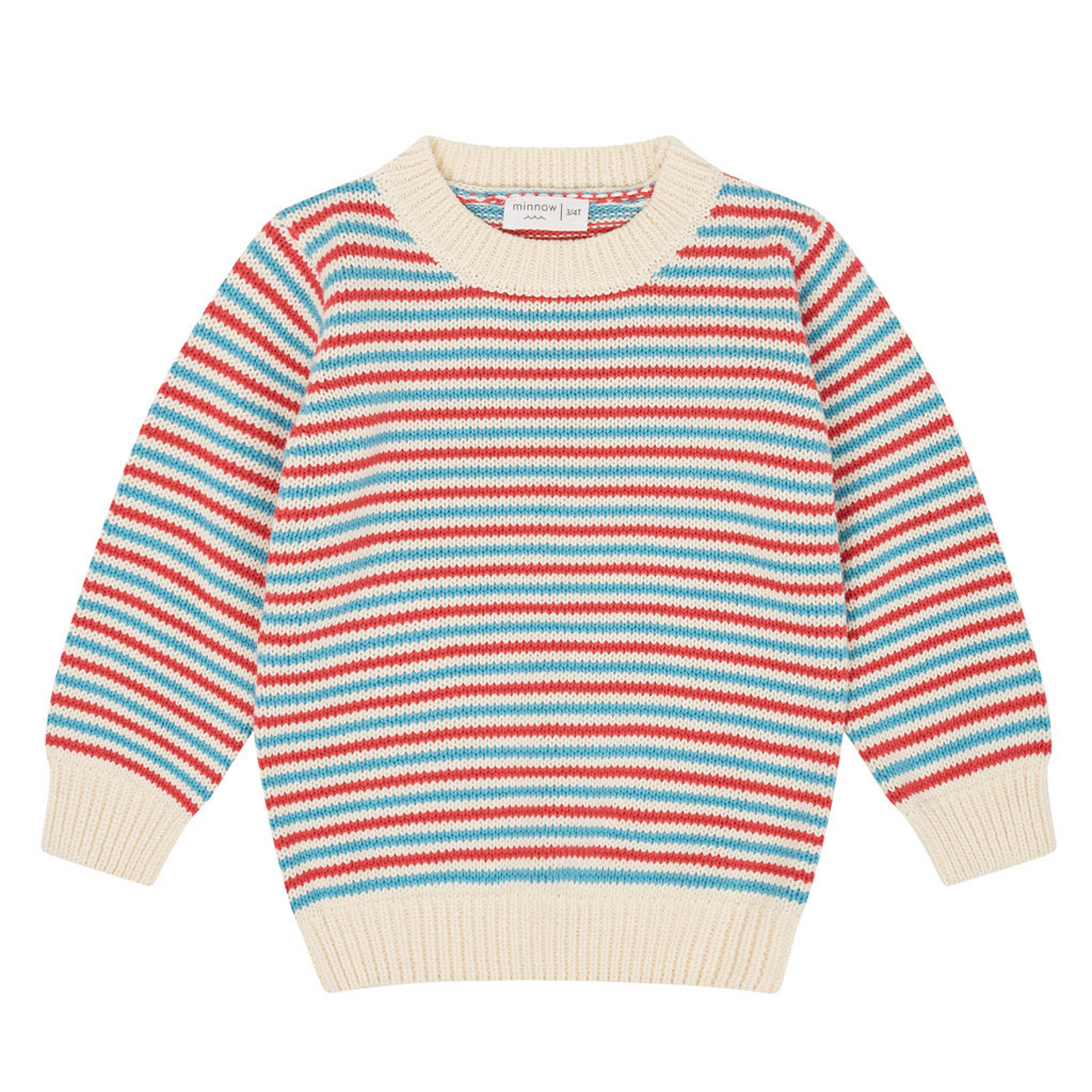 unisex marina stripe knit sweater