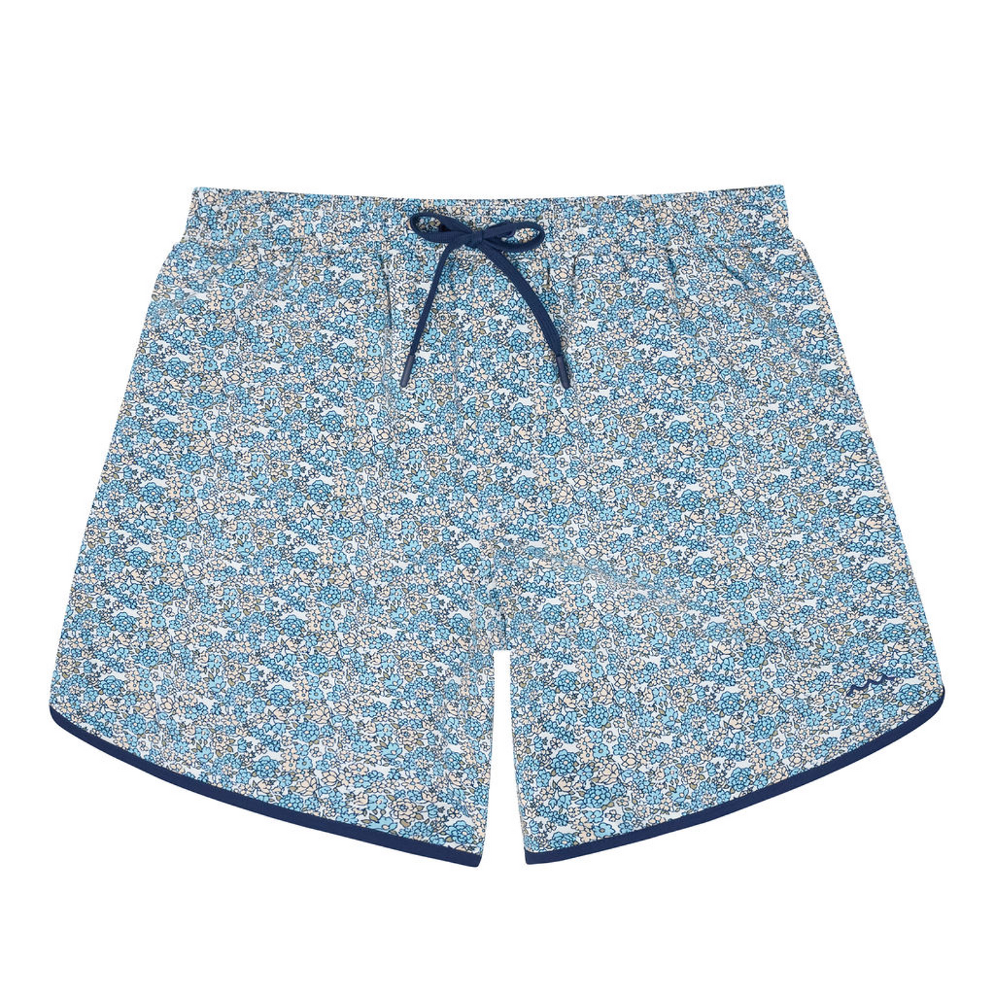 men's original slate floral boardie