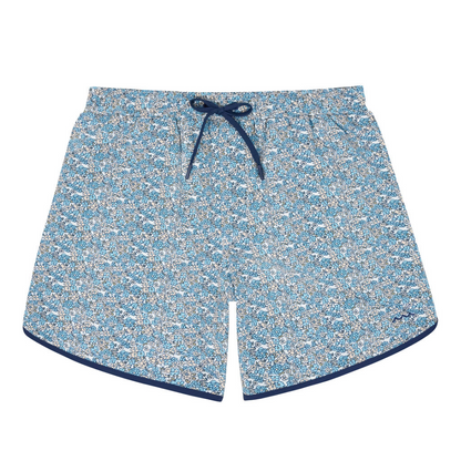 men's original slate floral boardie