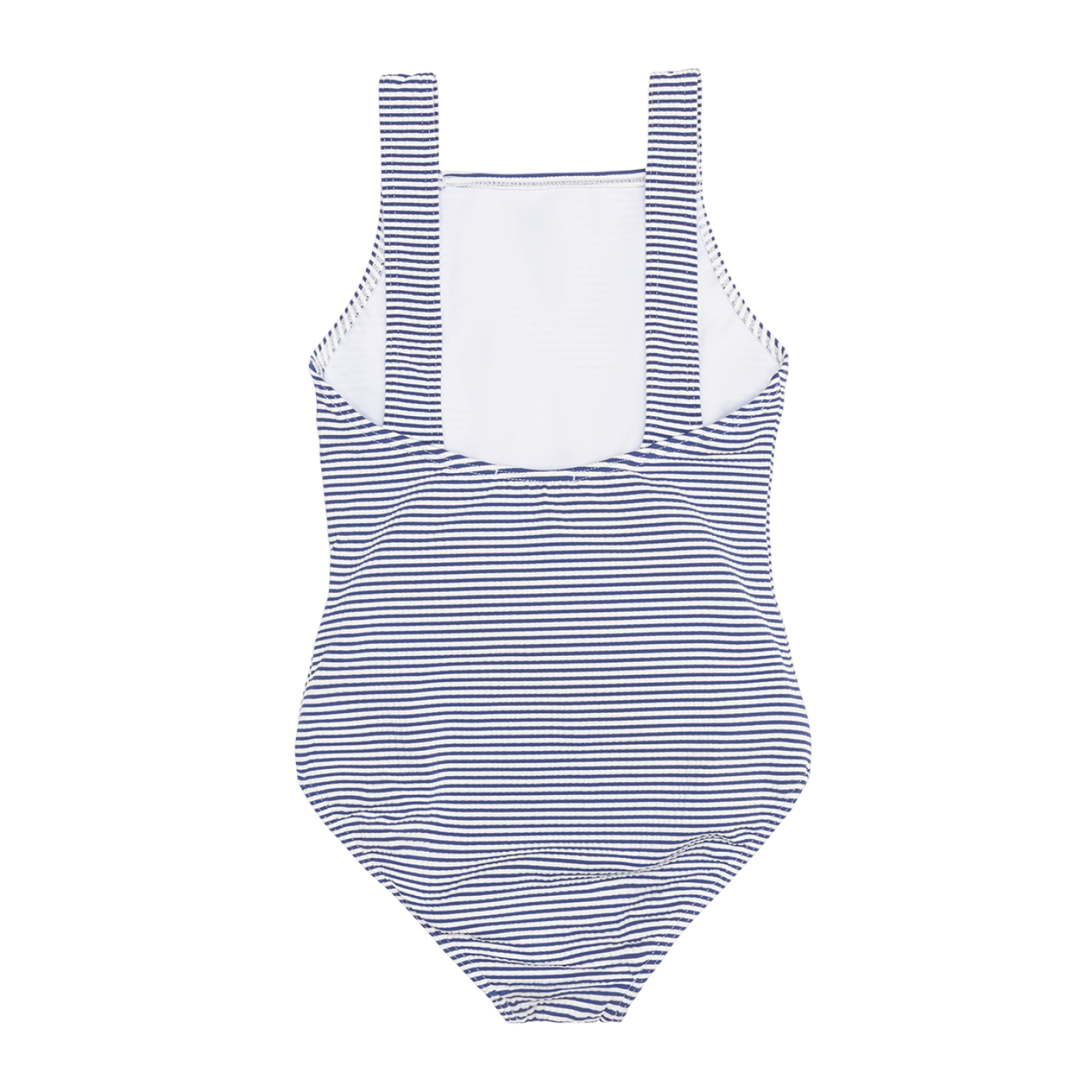 girls harbor stripe tie-front one piece