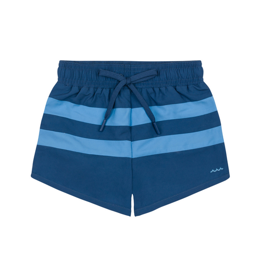 boys newport navy colorblock boardie