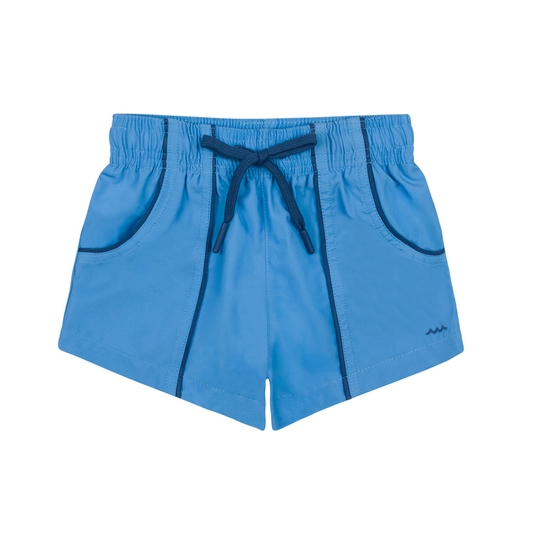 boys balboa blue panelled boardie