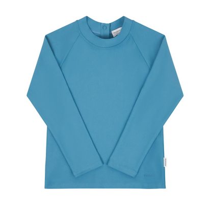 unisex cerulean blue rashguard
