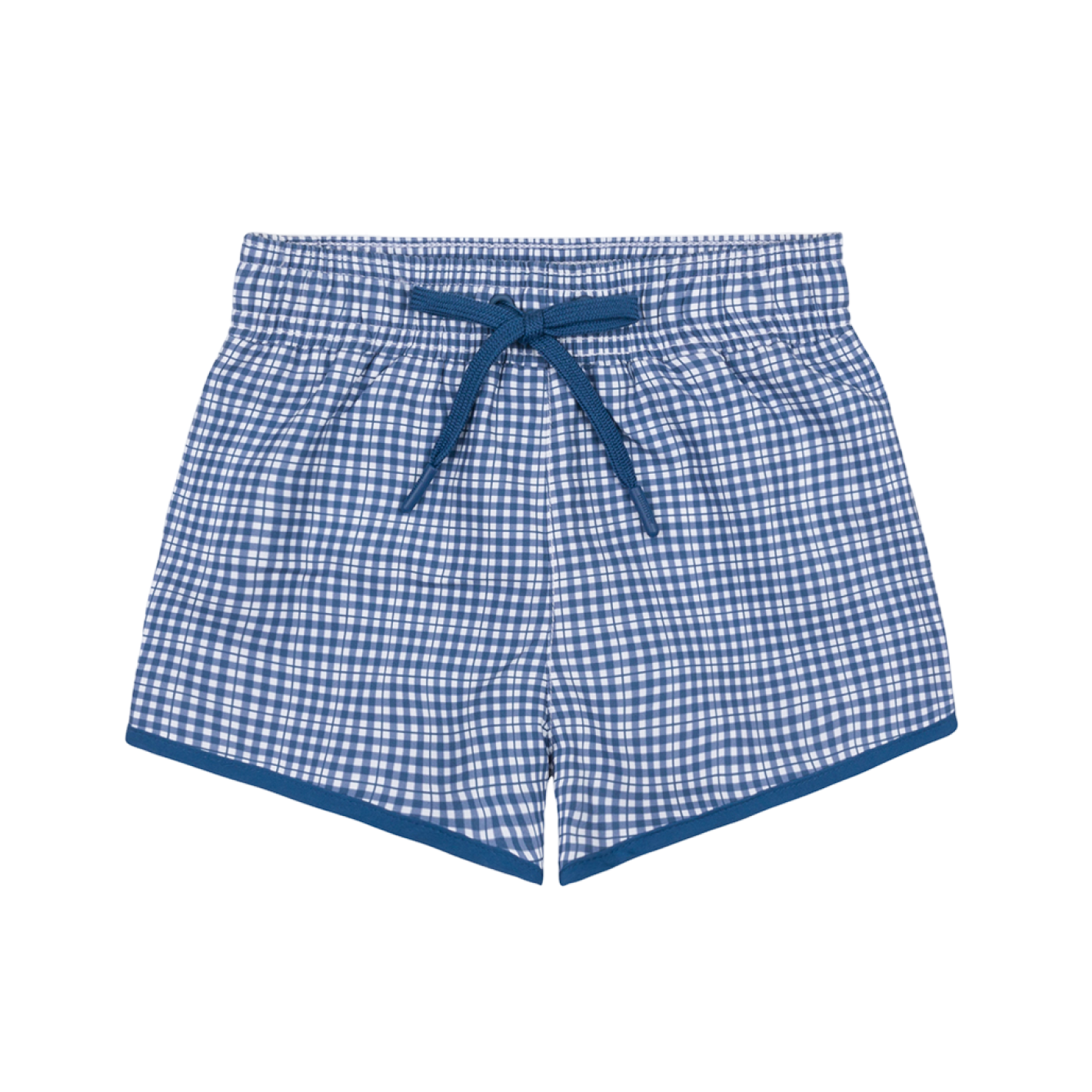 boys newport navy gingham boardie