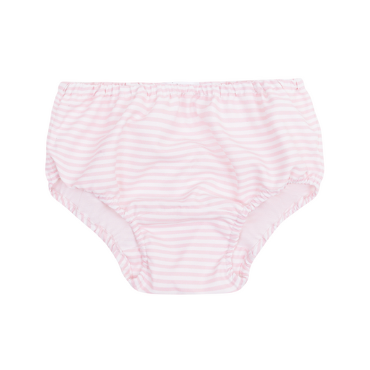 baby pink stripe diaper cover