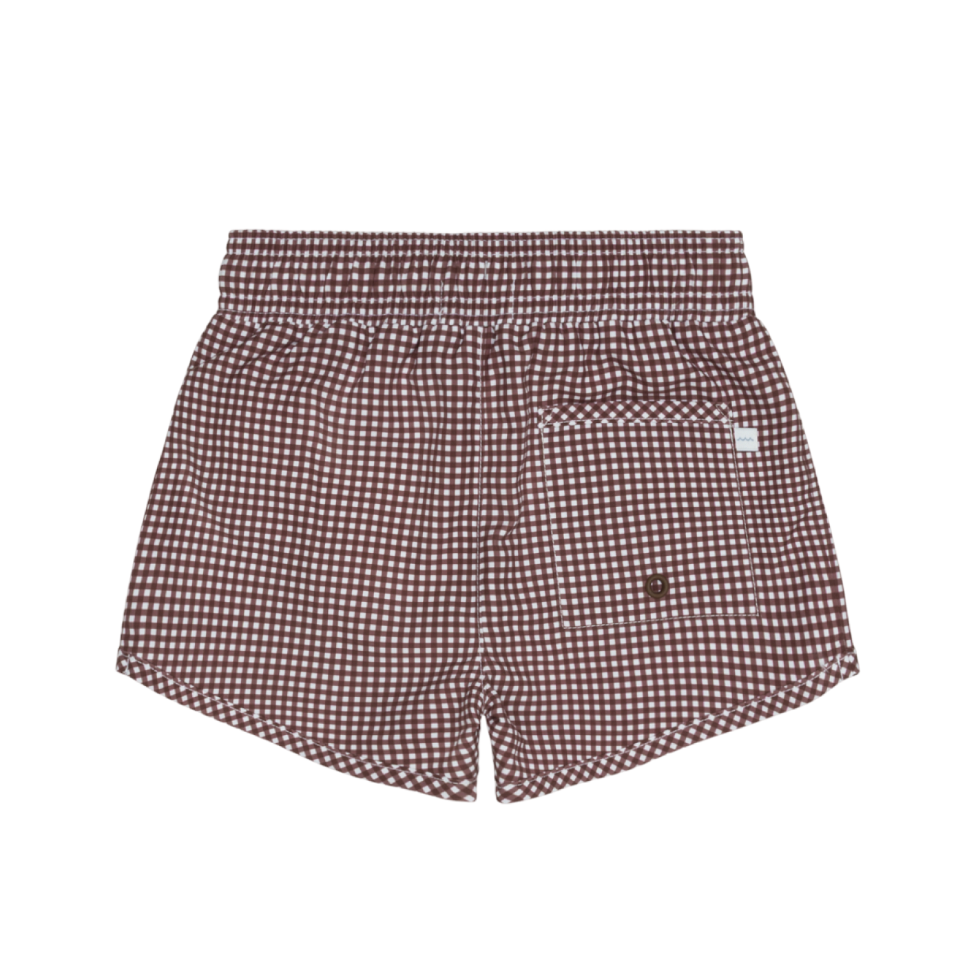 boys cocoa gingham boardie