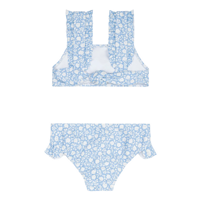 girls alpine fiore ruffle strap bikini