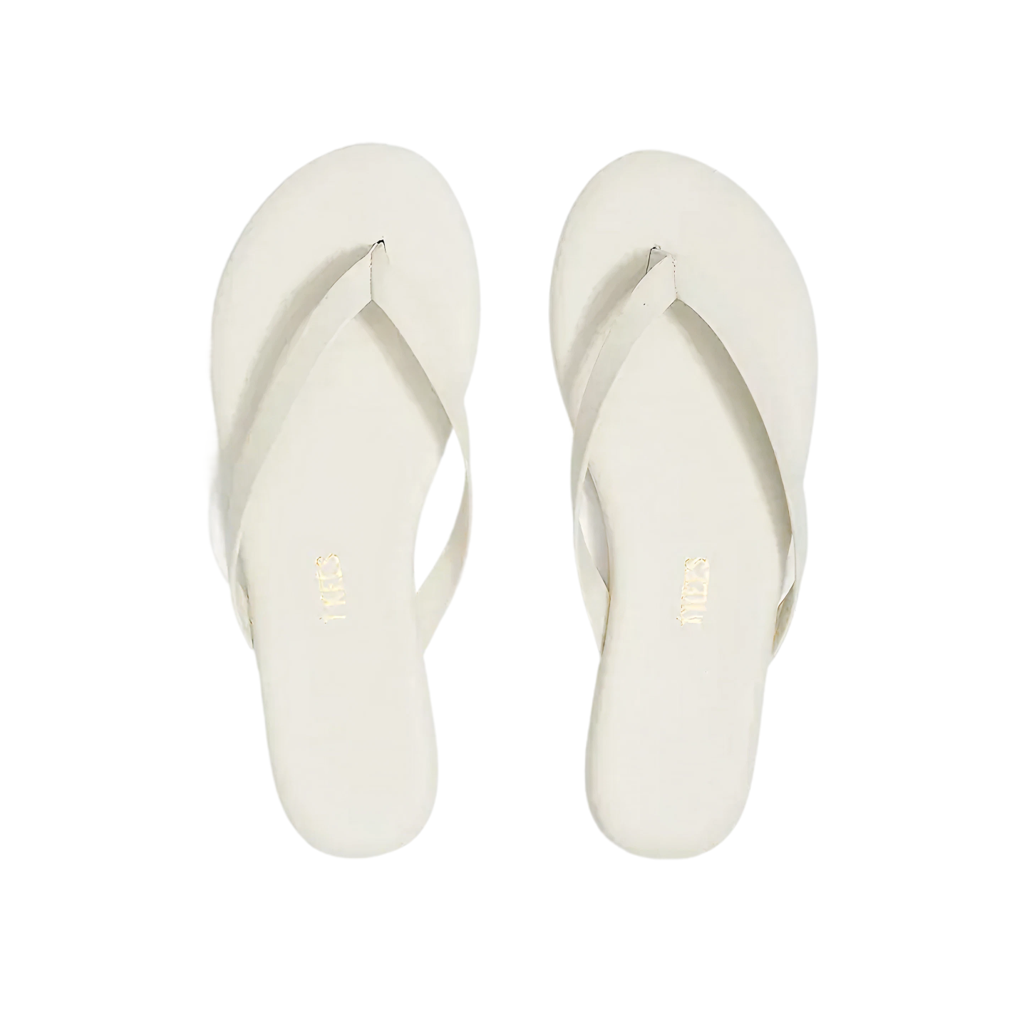 tkees cream boyfriend flip flop