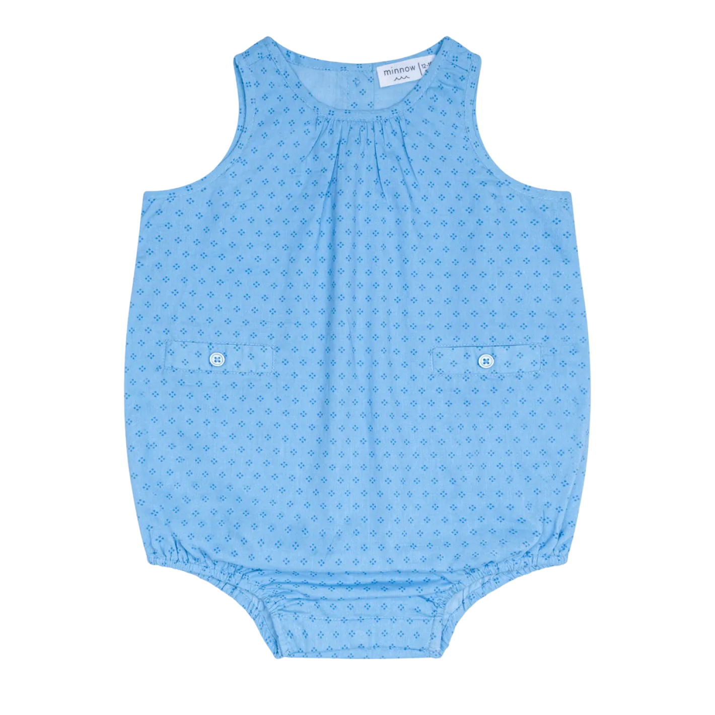 baby le marin dot bubble romper