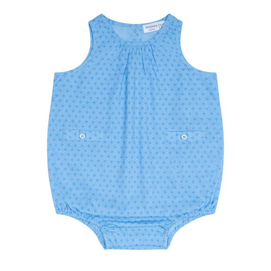 baby le marin dot bubble romper
