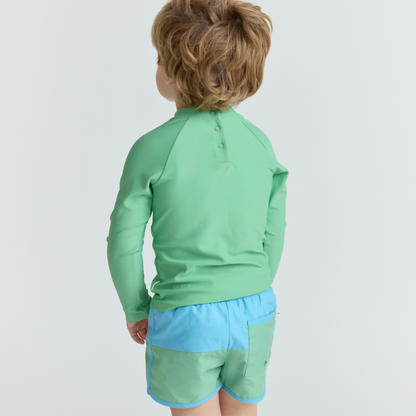 unisex gustavia green rashguard