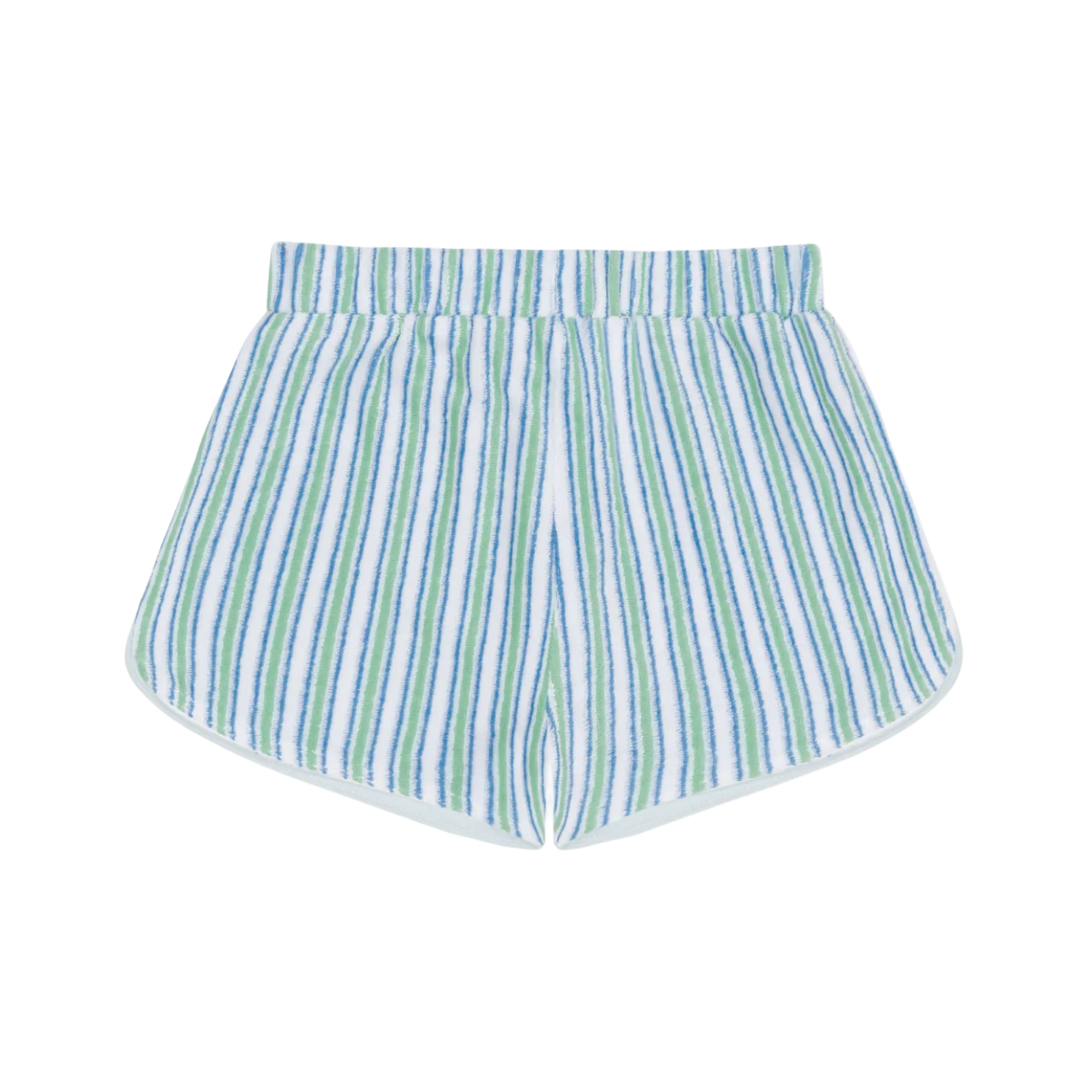 girls tamarin stripe french terry short