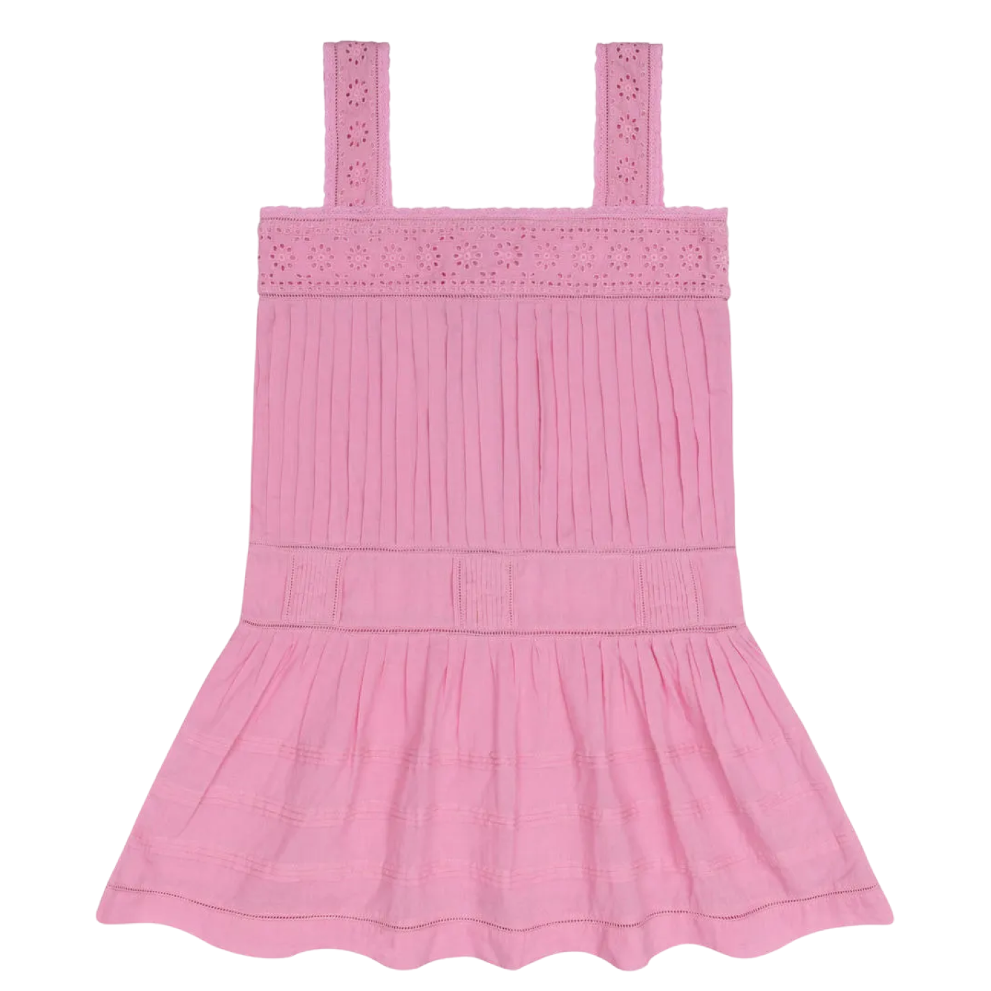 girls blush drop waist dress