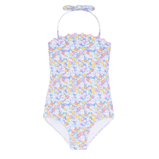 girls jasmine blossom halter one piece
