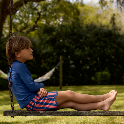 boys nauset stripe boardie