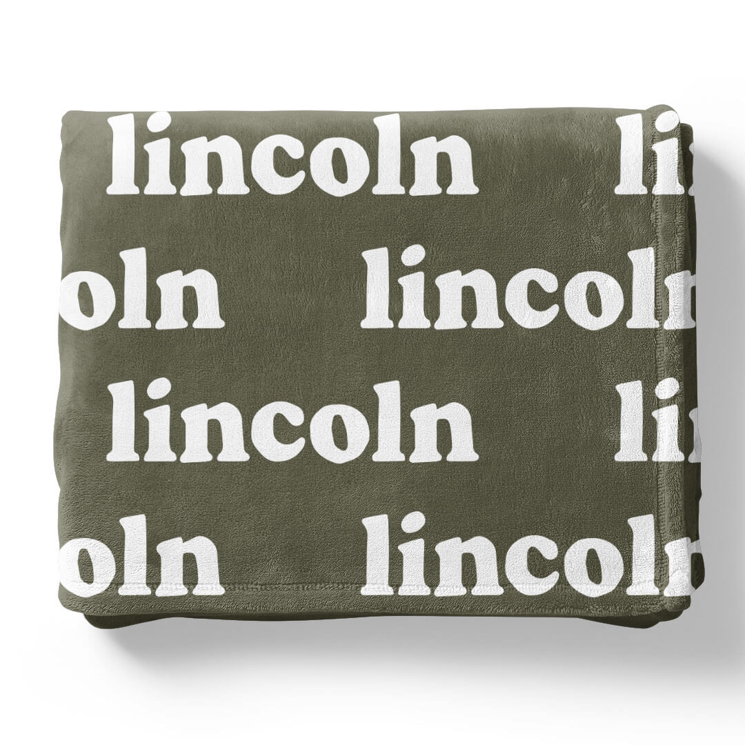 Watermelon Personalized Color Blanket