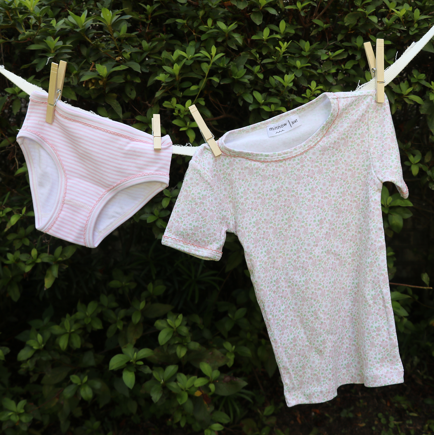 girls cotton tee 2-pack