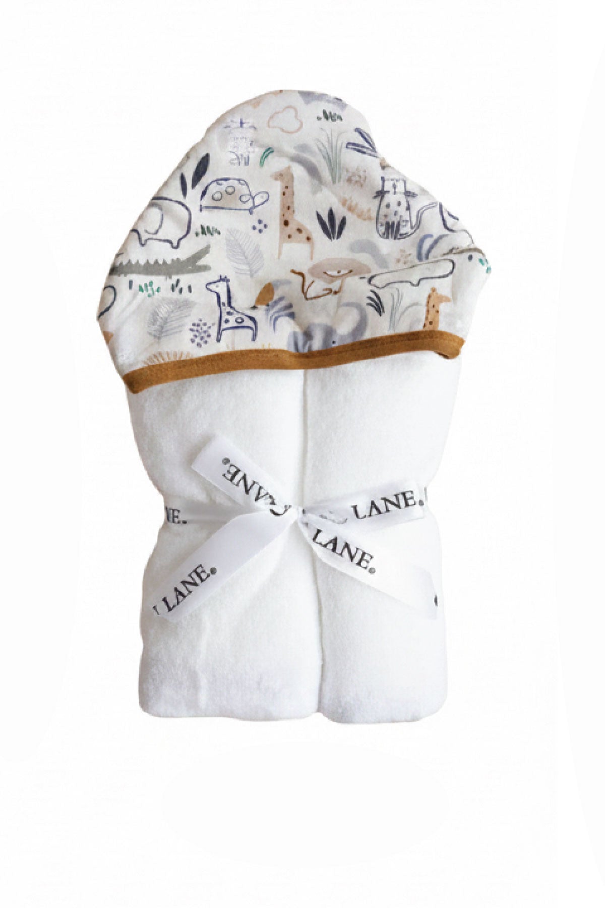 Kids Embroidered Bamboo Hooded Towels