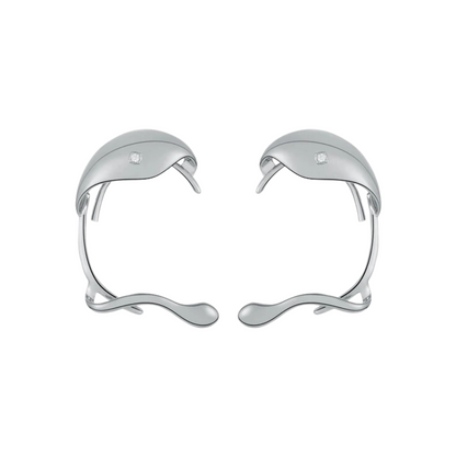 Snake Copper Ear Cuffs Earrings