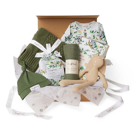 Luxury Newborn Gift Hamper - Eucalypt