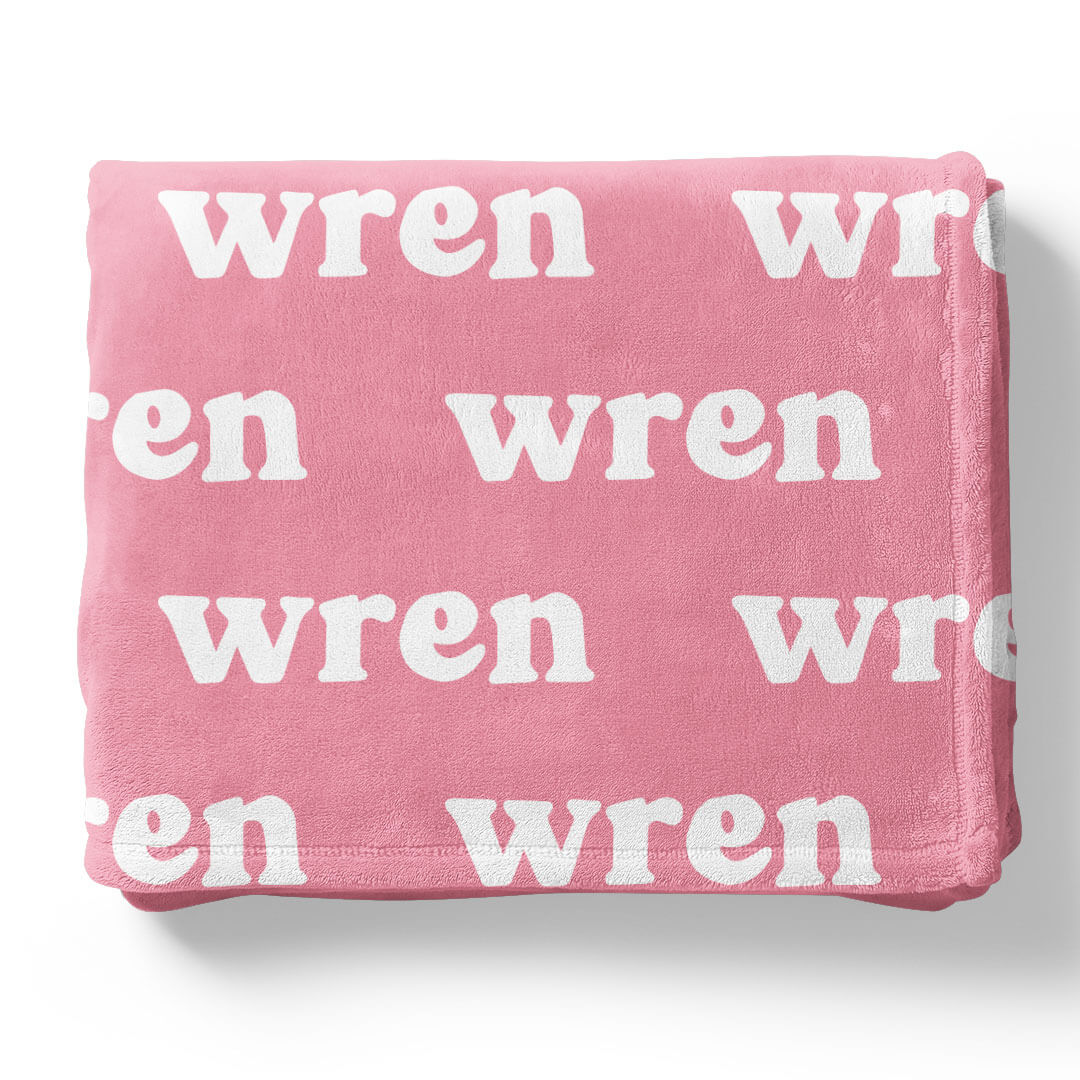 Tropical Personalized Color Blanket