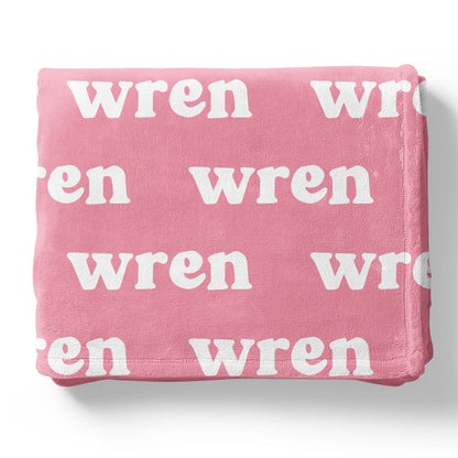 Tropical Personalized Color Blanket