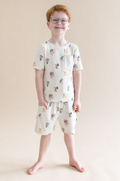 Drawstring Short in Mickey Mouse and Friends