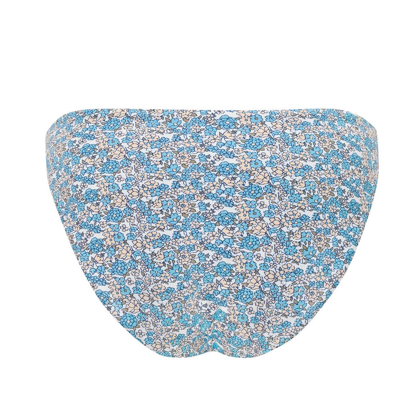women's original slate floral mid rise bikini bottom