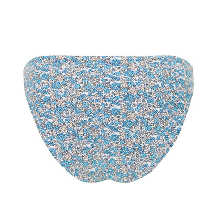 women's original slate floral mid rise bikini bottom