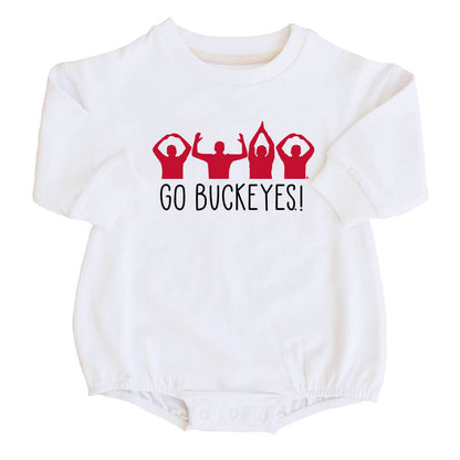 The Ohio State University | OSU Graphic Sweatshirt Bubble Romper