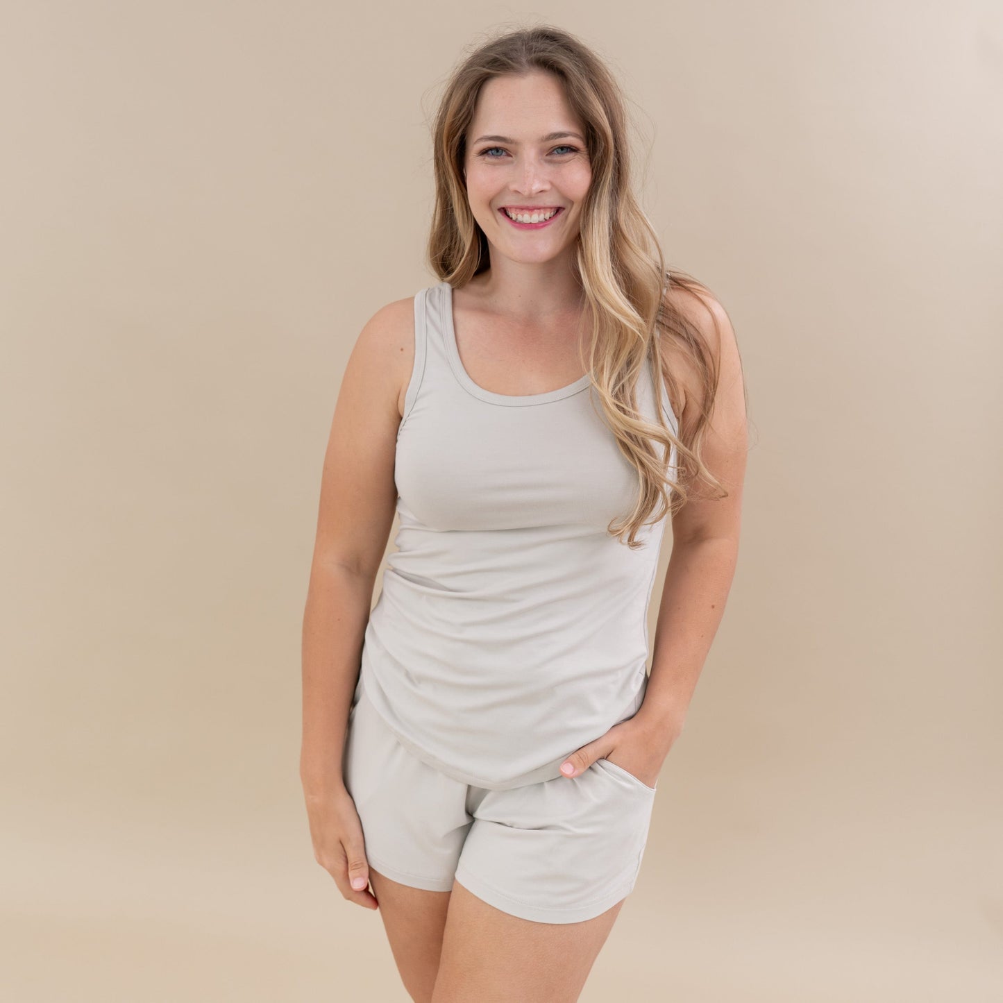 Women’s Tank Set in Oat